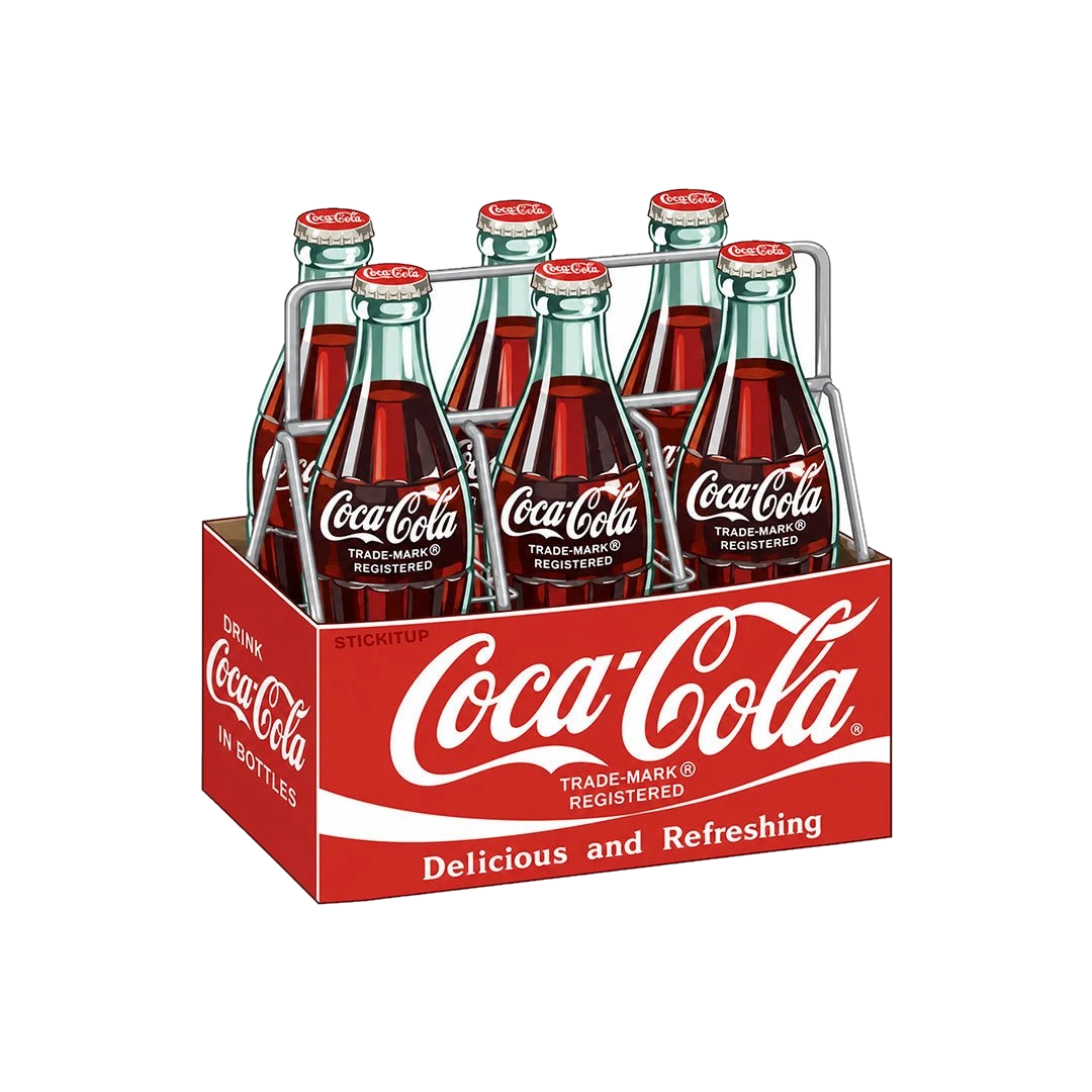 Classic Soda Bottles Sticker